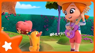 Animal Friends 🐷 Lea and Pop | Kids Songs Compilation 🌈 For Kids