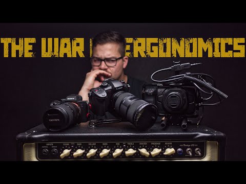 A7III vs GH5S vs BMPCC4K! ERGONOMICS... Road to the Perfect Camera Ep 2