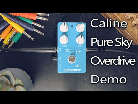 Caline CP-12 Pure Sky Guitar Pedal Effect Highly Pure and Clean Overdrive image 5