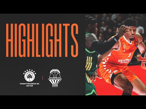🏀 HIGHLIGHTS | J14 EuroLeague en Panathinaikos AKTOR (79-89) | Valencia Basket