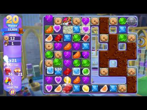 Wonka's World of Candy Level 762 NO BOOSTERS - A S GAMING ✔