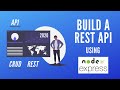 Build A REST API With Node JS And Express CRUD API Tutorial
