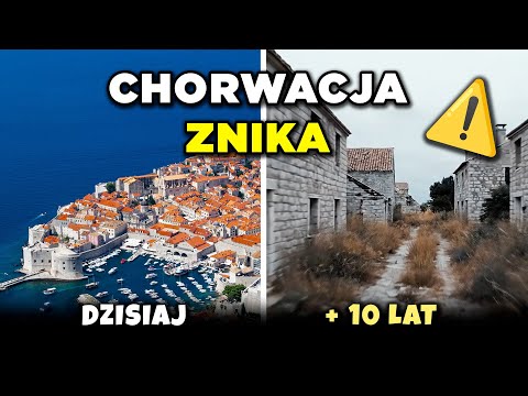 Chorwacja się wyludnia - czego nie zobaczysz na wakacjach? Raport 2025
