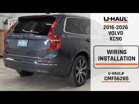 2016-2026 Volvo XC90 | U-Haul Trailer Wiring Installation | CMF56285