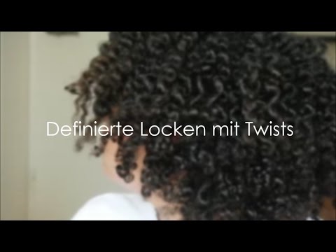 Definierte Afrolocken