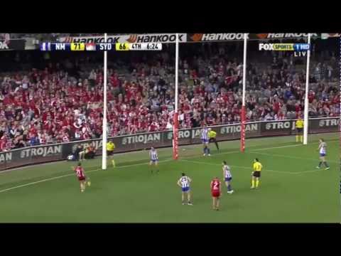 North Melbourne Kangaroos v Sydney Swans - Highlights - AFL 2011 Round 10 - Etihad Stadium