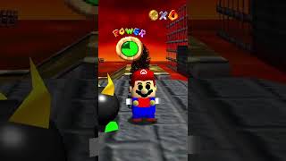 Lots of Marios Falling in LAVA🔥- Super Mario 64 #shorts #babymario #mario #nintendo #supermario