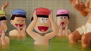 『おそ松さん』6つ子が福原遥とまさかの合唱！CM初コラボ実現　CDエナジー新CM「銭湯篇」