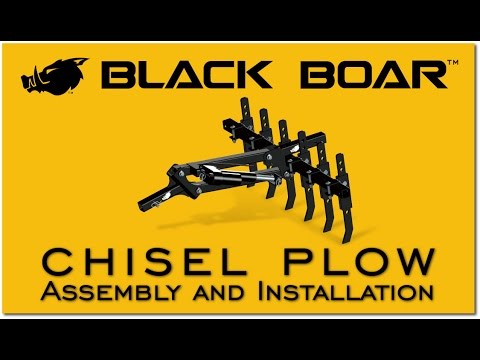 Black Boar Chisel Plow: Assembly and Installation