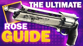 The Ultimate PVP Rose Guide (INSANE HANDCANNON)