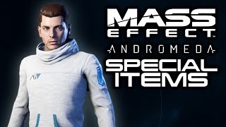 MASS EFFECT ANDROMEDA: All Special Edition Bonus Items! (Weapons, Armor, Pet Pyjak, and More!)