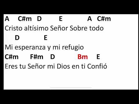 Cristo, Altísimo Señor - Marco Barrientos