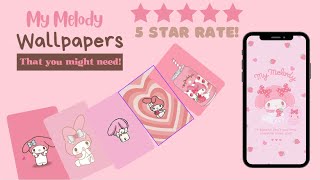 My Melody Wallpaper ✨