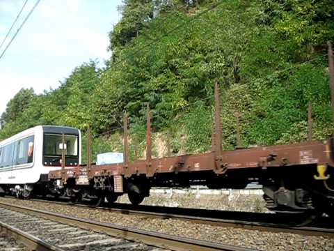 Invio Velim - Reggio Calabria "Convoglio Metro C Roma" + E652.006