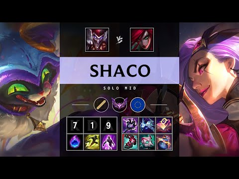 Shaco Mid vs Katarina - EUW Master Patch 25.17