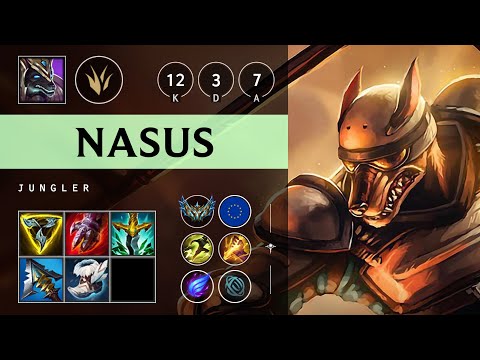 Nasus Jungle vs Hecarim - EUW Challenger Patch 25.05