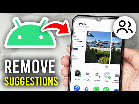 How To Remove Suggested Contacts When Sharing Photos On Android - Step By Step