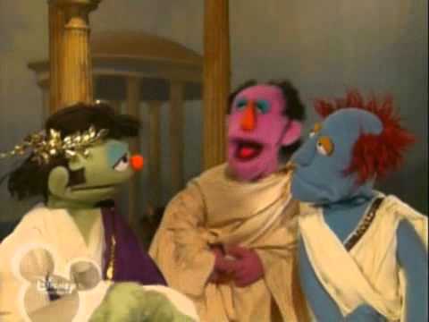 Frank Oz performing a blue whatnot on the muppets tonight - 16 - paula abdul 1996