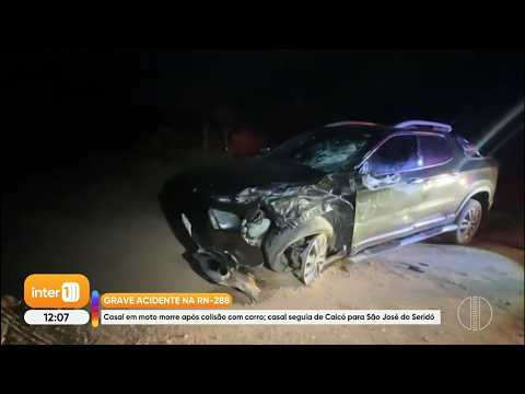 Inter 1 RN - 25/3/2025 - Acidente com 2 vitimas fatais entre Caicó e São José do Seridó