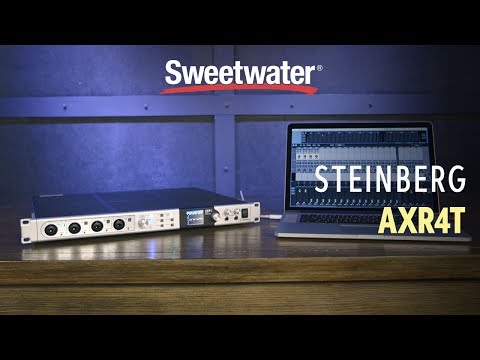 Steinberg AXR4T Thunderbolt Audio Interface Overview