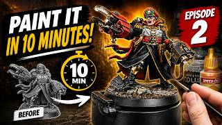 Paint It in 10 Minutes painting challenge warhammer 40k