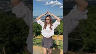 たけのこ族の踊り? #ももちゃんねる #shorts