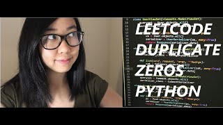 Duplicate Zeros (LeetCode)