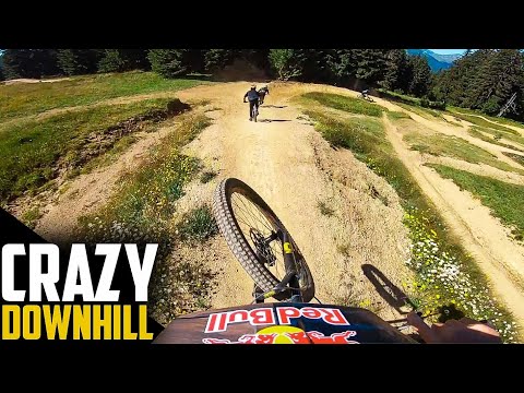 RIDING THE SICKEST DOWNHILL MTB TRAILS IN FRANCE!!