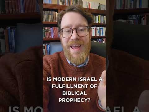 Is modern Israel a fulfillment of Biblical prophecy? #theology #doctrine #christian #bible #christ