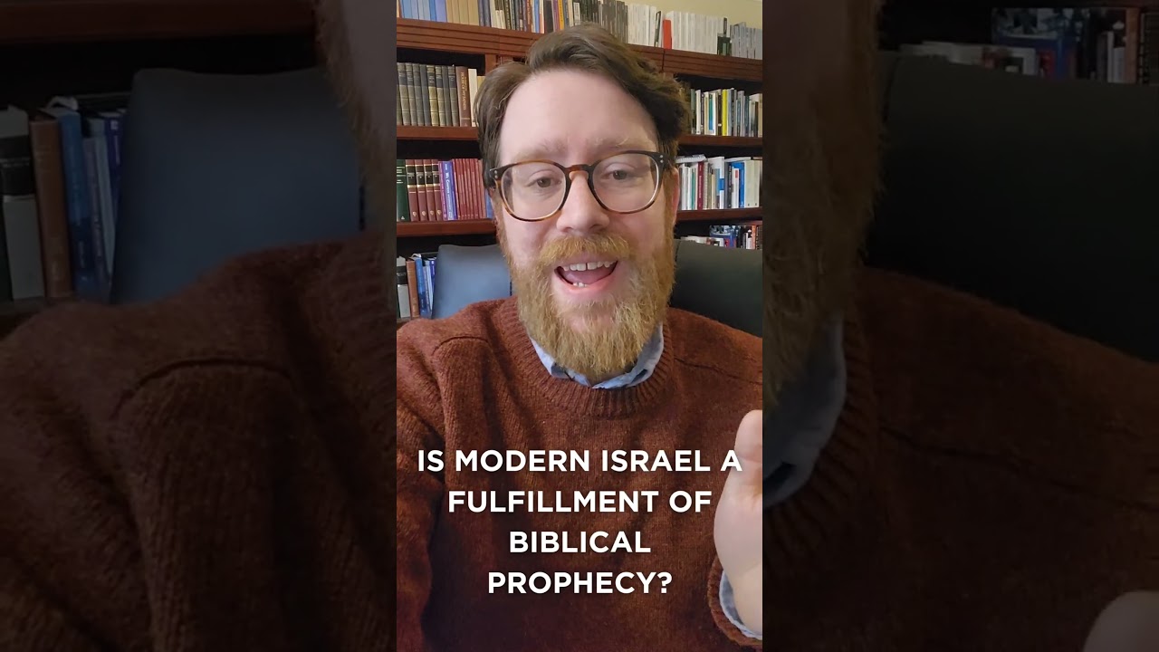 Is modern Israel a fulfillment of Biblical prophecy? #theology #doctrine #christian #bible #christ