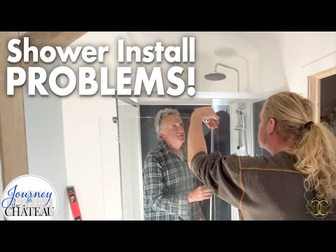 Shower Install PROBLEMS! The FLOORING & PLUMBING are Going In!
