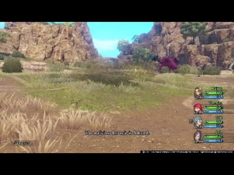 DQXI Erik, multi-form dual wielding Falcon Blades