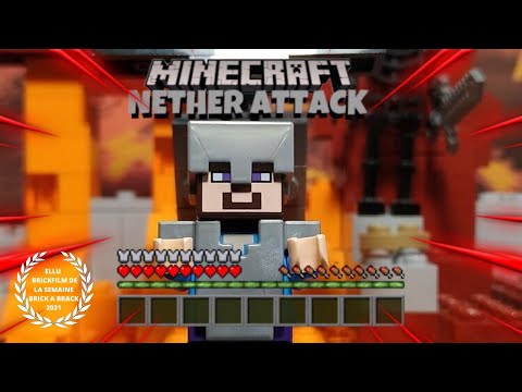 THIAGO100 - Minecraft Nether Attack !!! Stop-Motion Minecraft