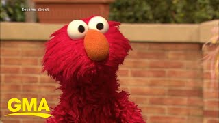 Elmo’s feud with a pet rock goes viral l GMA