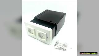 Imitation Double Plug European Standard Socket Wall Safe Security Secret Hidden Stash Box Special P