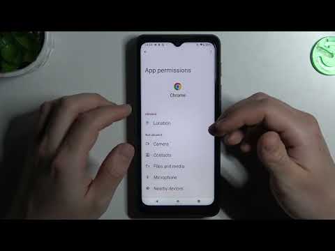 How To Disable App Tracking In CAT S75 | Location Permission