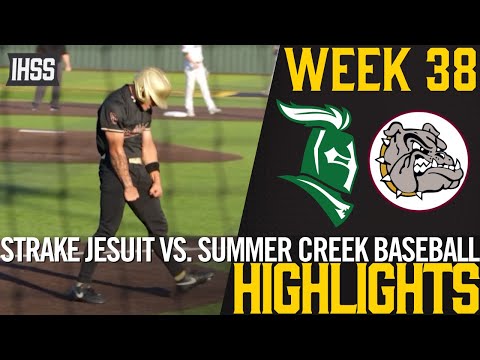 Summer Creek Takes Series Over Strake Jesuit in District Baseball Showdown