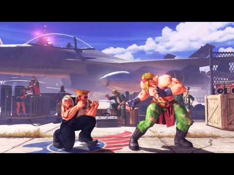 Las patadas voladoras de Guile se abren paso en Street Fighter V