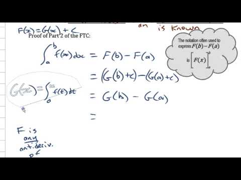 Proof of the Fundamental Theorem of Calculus ('FTC') • [6.4d-2] AP CALCULUS
