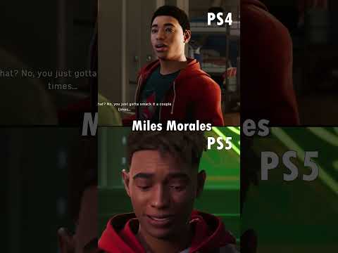 Spiderman 1 (PS4) vs. Spiderman 2 (PS5)