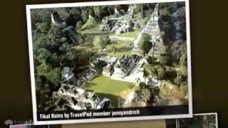 preview picture of video 'Tikal - Mayan ruins in Guatemala Jennyandrich's photos around El Remate, Guatemala (slideshow)'