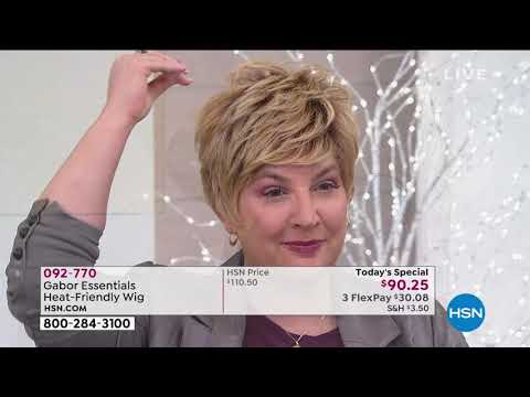 HSN | Gabor Wigs 12.30.2020 - 12 AM