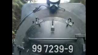 preview picture of video 'HSB Brockenbahn Dampf - steam - parowoz - vapeur  Schierke - Drei Annen-Hohne 2012-04'