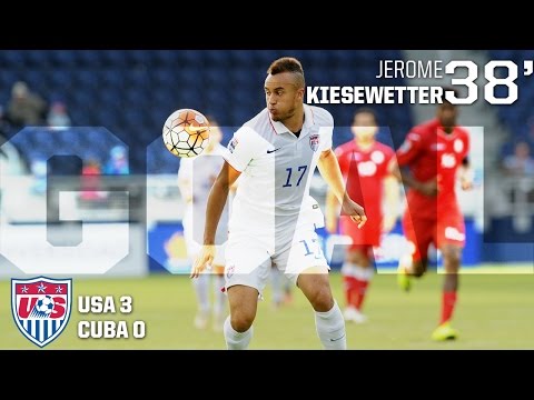 U-23 MNT vs. Cuba: Jerome Kiesewetter First Goal - Oct. 3, 2015