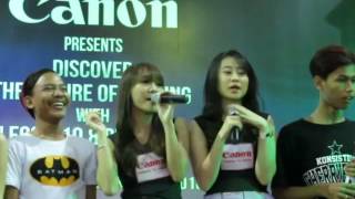 Download lagu Cherrybelle - Malam Minggu - #CanonCherrybelleDiSolo - 01 Oktober 2016 mp3