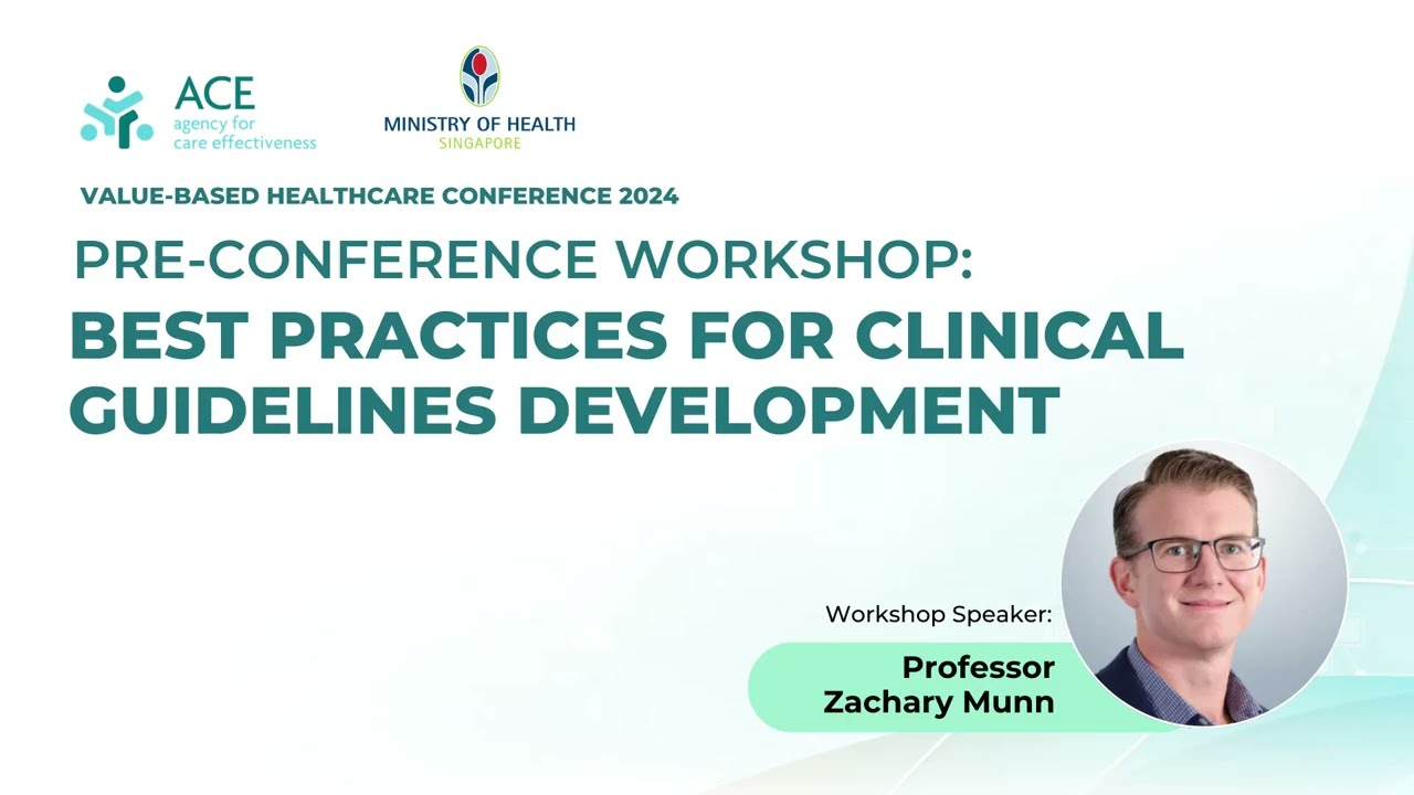 VBHC 2024 Pre-conference Workshop: Best Practices for Clinical Guidelines Development