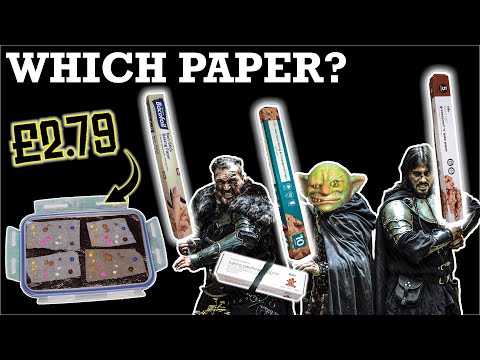 Make your own DIY Wet Palette - BUT... which paper? baking? parchment? greaseproof paper?