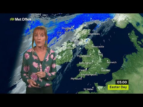 Saturday afternoon forecast 20/04/19