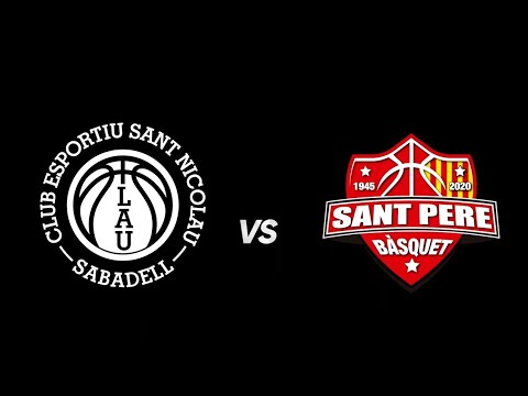 CE Sant Nicolau - Pre-Mini Masculí Blanc vs Bàsquet Sant Pere