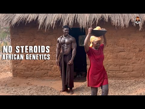 NO STEROIDS NO PROPER GYM - IT TAKES ONE HOUR TO GET TO THE GYM - AFRICAN GENETIC FREAKS MOTIVATION
